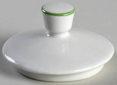 Jade Lily Lid for Sugar Bowl