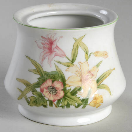 Jade Lily Sugar Bowl No Lid