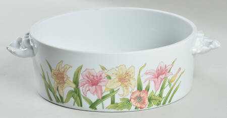 Jade Lily 2.5 Qt Round Casserole No Lid