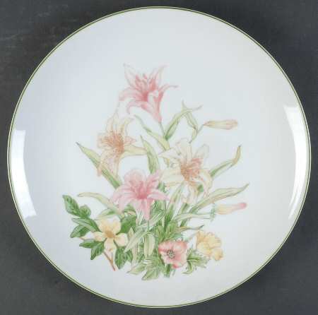 Jade Lily 12" Chop Plate (Round Platter)