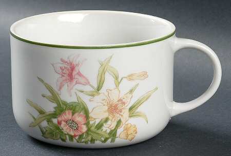 Jade Lily Soup Mug
