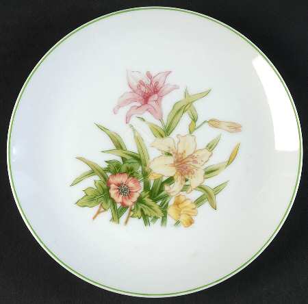 Jade Lily Bread & Butter Plate