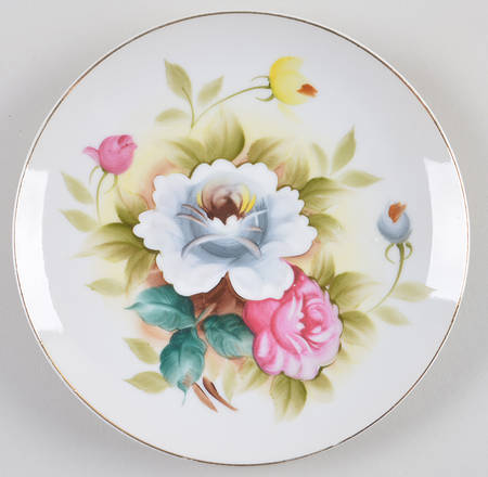 Kashmir Rose Salad Plate