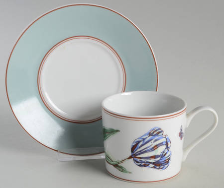 No. 1 Bloomfield Street Flat Cup & Saucer Set