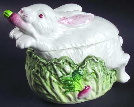 Rabbit Patch Candy Box & Lid