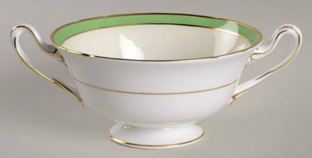 12749g Footed Cream Soup Bowl