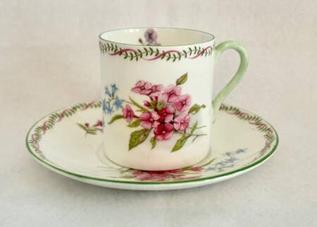 13512 Flat Demitasse Cup & Saucer Set