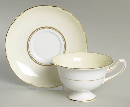 Trent Footed Cup & Saucer Set