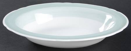 13706-G (Green) 10" Oval Vegetable Bowl