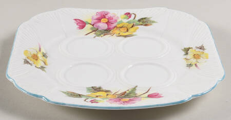 Begonia (Dainty Shape) Tray for Egg Cup Holder (4 Rings)