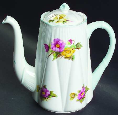 Begonia (Dainty Shape) Coffee Pot & Lid