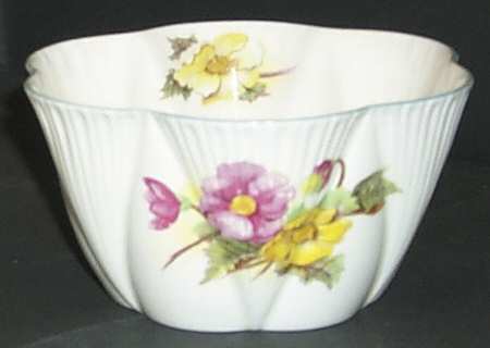 Begonia (Dainty Shape) Open Sugar Bowl