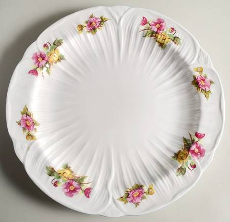 Begonia (Oleander Shape) 13" Chop Plate (Round Platter)