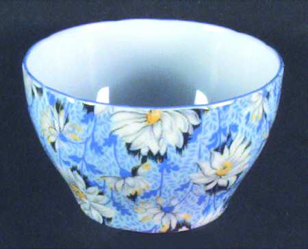 Blue Daisy Mini Open Sugar Bowl