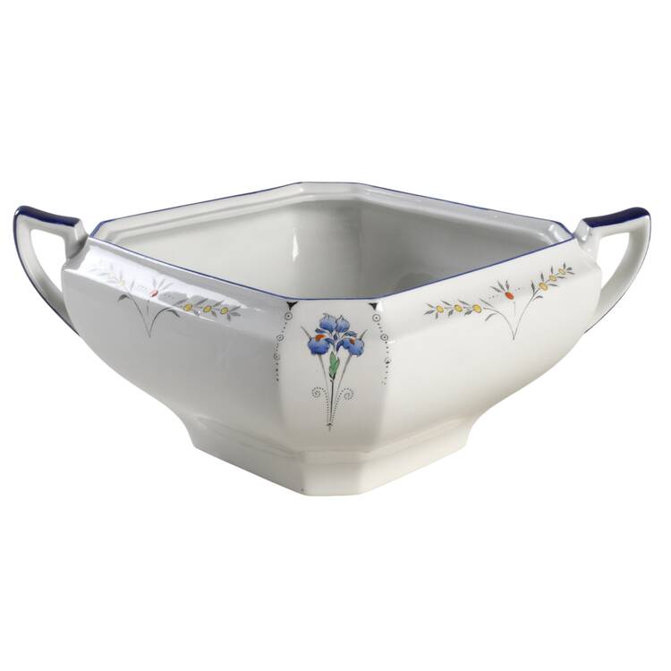 Blue Iris Tureen No Lid