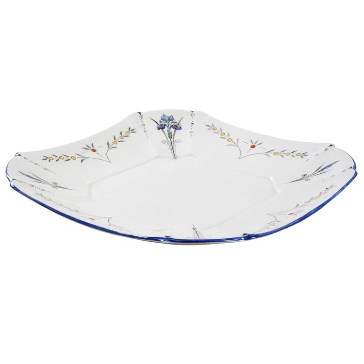 Blue Iris Underplate for Tureen