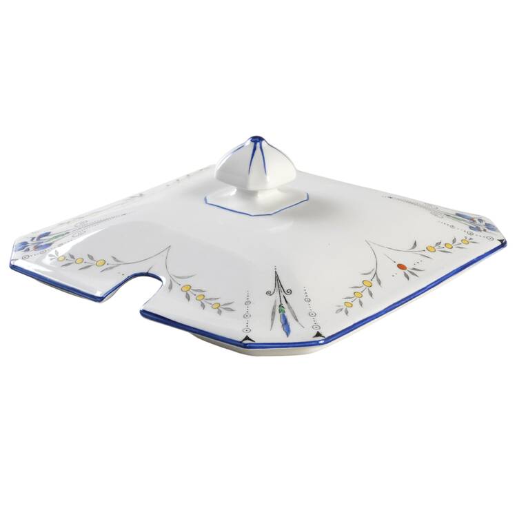 Blue Iris Lid for Tureen