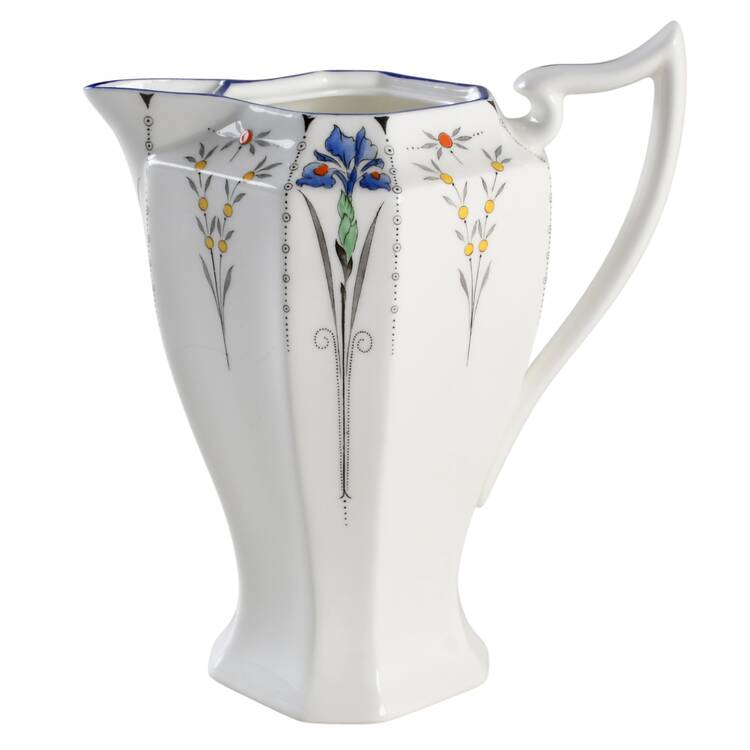 Blue Iris Hot Water Jug No Lid