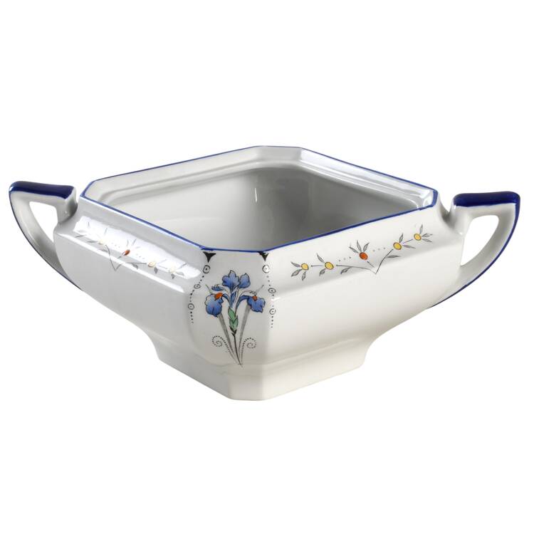 Blue Iris Gravy Boat No Lid