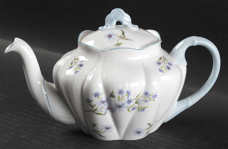 Blue Rock (Dainty Shape) Mini Teapot & Lid