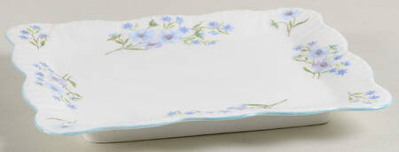 Blue Rock (Dainty Shape) Rectangular Butter No Lid
