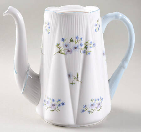 Blue Rock (Dainty Shape) Coffee Pot No Lid