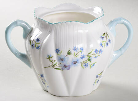 Blue Rock (Dainty Shape) Sugar Bowl No Lid