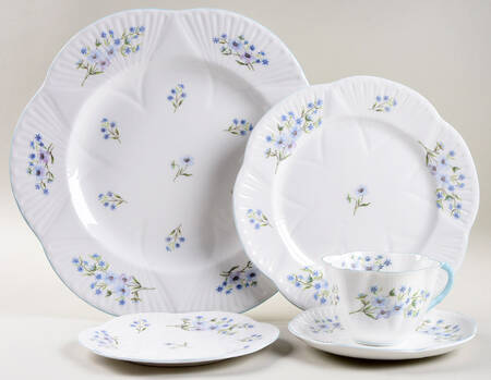 Blue Rock (Dainty Shape) 40  Piece Estate Set