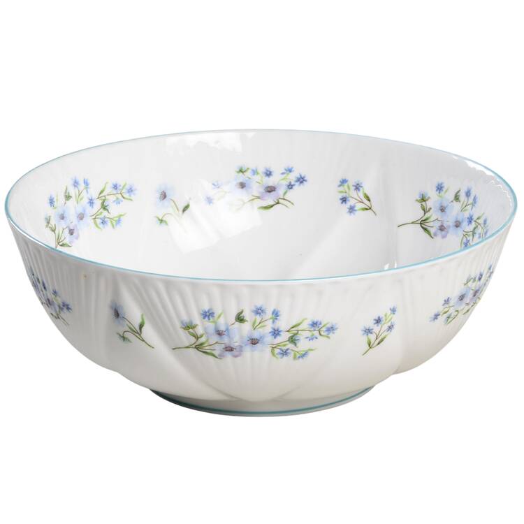 Blue Rock (Dainty Shape) 8" Round Vegetable Bowl