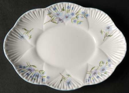 Blue Rock (Dainty Shape) Underplate for Gravy Boat