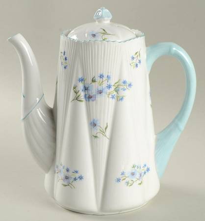 Blue Rock (Dainty Shape) Mini Coffee Pot & Lid