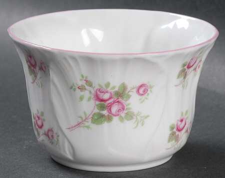 Bridal Rose (Oleander Shape) Mini Open Sugar Bowl