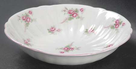 Bridal Rose (Oleander Shape) Coupe Cereal Bowl
