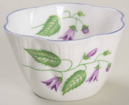 Campanula (Dainty) Individual Open Sugar Bowl