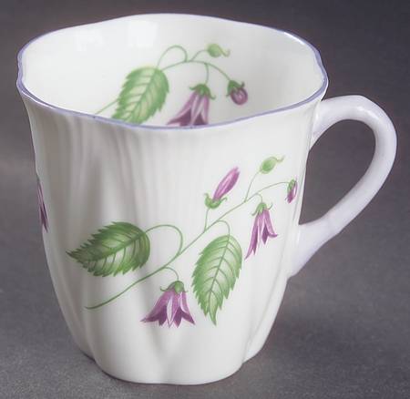 Campanula (Dainty) Flat Demitasse Cup