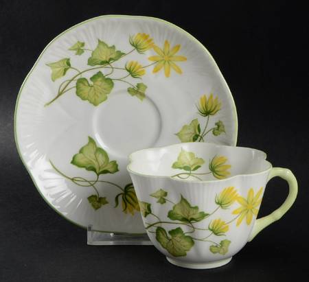 Celandine Flat Cup & Saucer Set