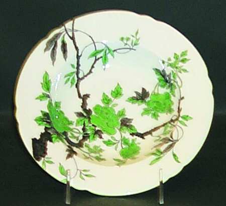 Chippendale Green Rim Soup Bowl