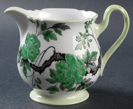 Chippendale Green Creamer