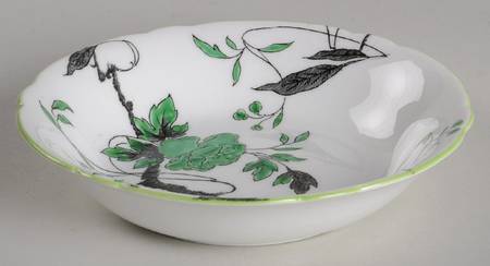 Chippendale Green Fruit/Dessert (Sauce) Bowl