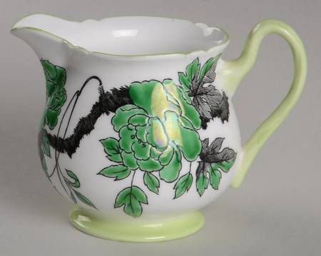 Chippendale Green Mini Creamer