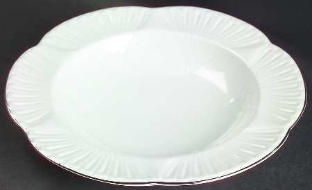 Claire De Lune Large Rim Soup Bowl