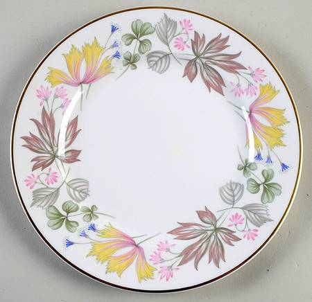 Columbine (Smooth) Salad Plate