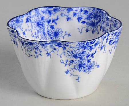 Dainty Blue Individual Open Sugar Bowl