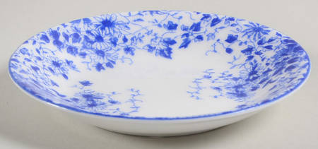 Dainty Blue Butter Pat