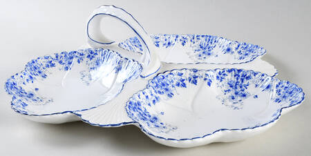 Dainty Blue 3-Part Relish