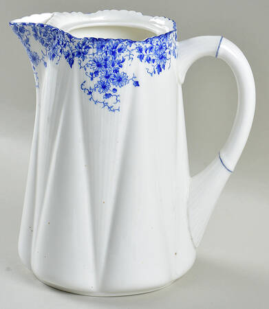Dainty Blue Hot Water Jug No Lid