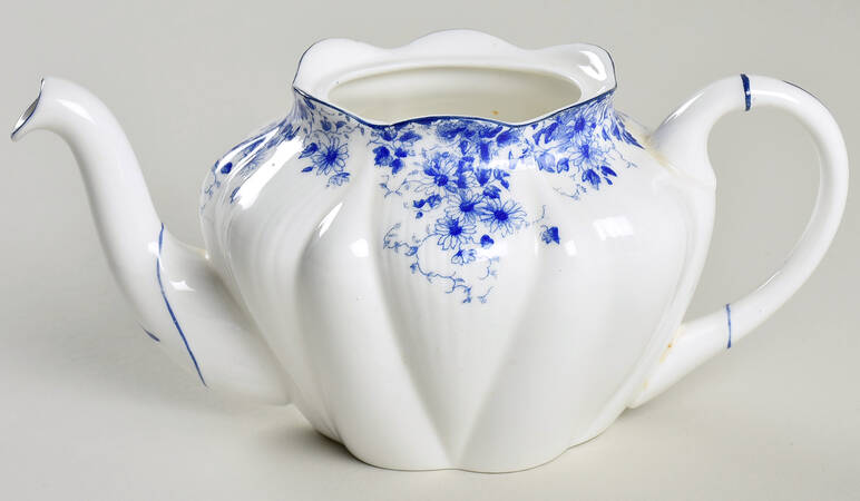 Dainty Blue Mini Teapot No Lid