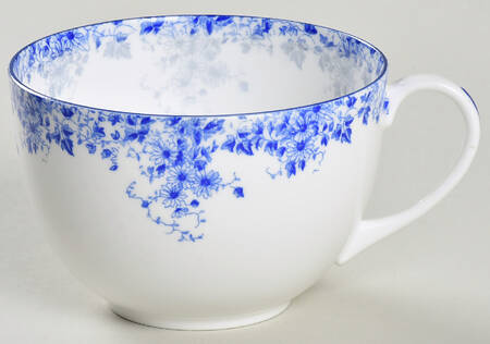 Dainty Blue Oversized Cup