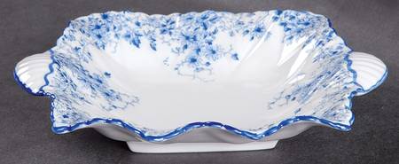 Dainty Blue 6" Square Sweet Meat