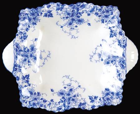 Dainty Blue 5" Square Sweet Meat